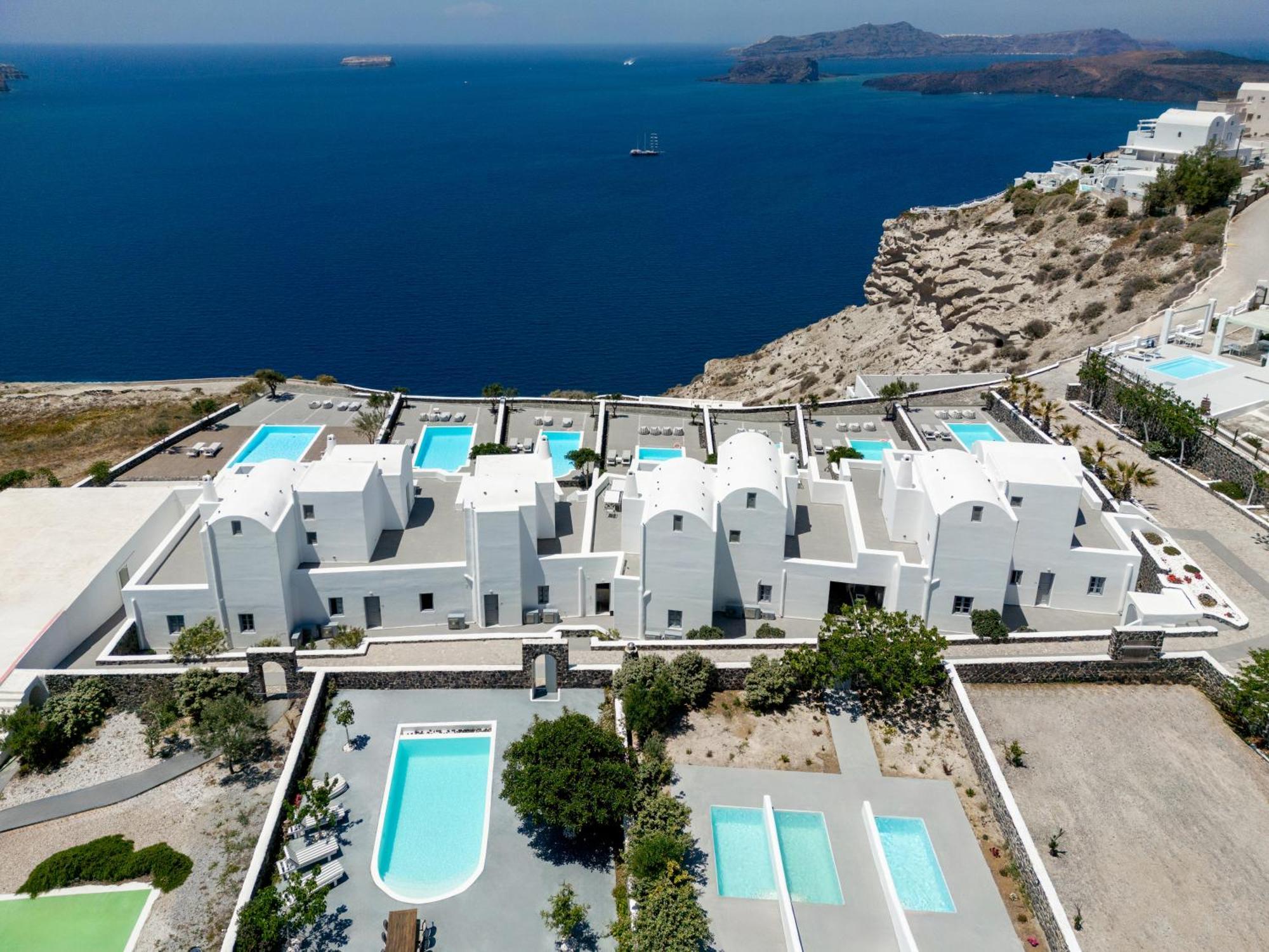 Thermes Luxury Villas And Spa (Adults Only) Megalochori  Exterior photo