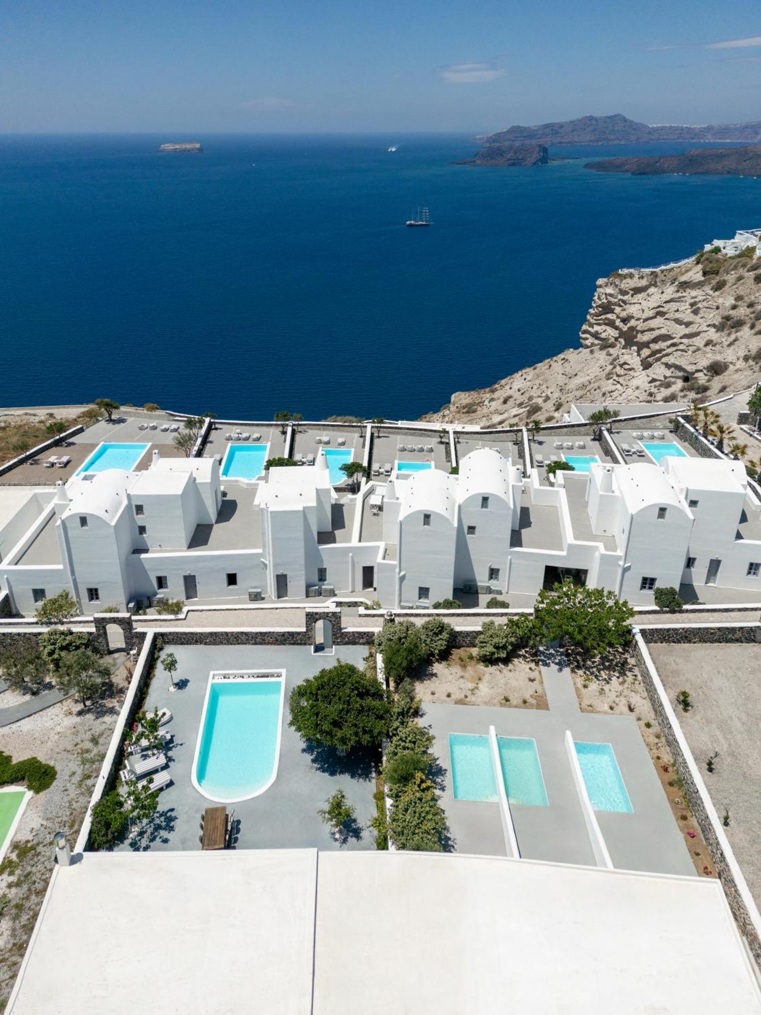 Thermes Luxury Villas And Spa (Adults Only) Megalochori  Exterior photo