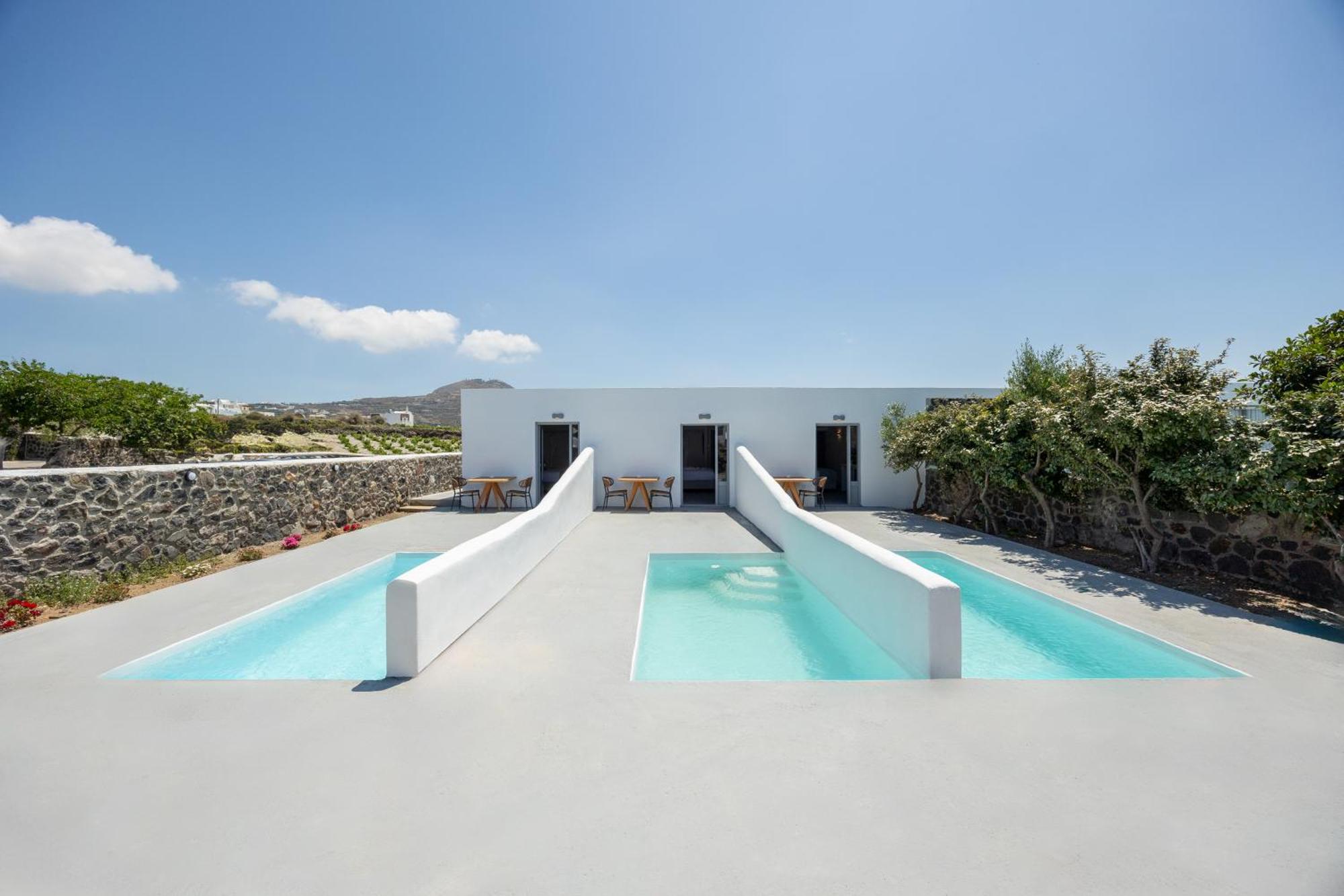 Thermes Luxury Villas And Spa (Adults Only) Megalochori  Exterior photo