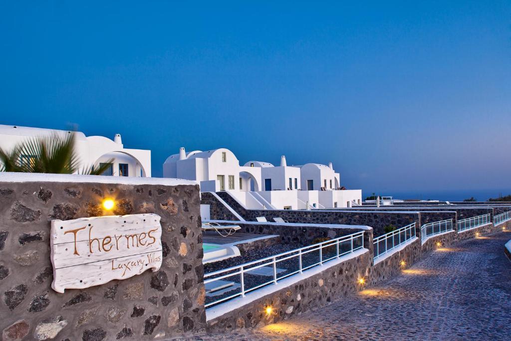 Thermes Luxury Villas And Spa (Adults Only) Megalochori  Exterior photo
